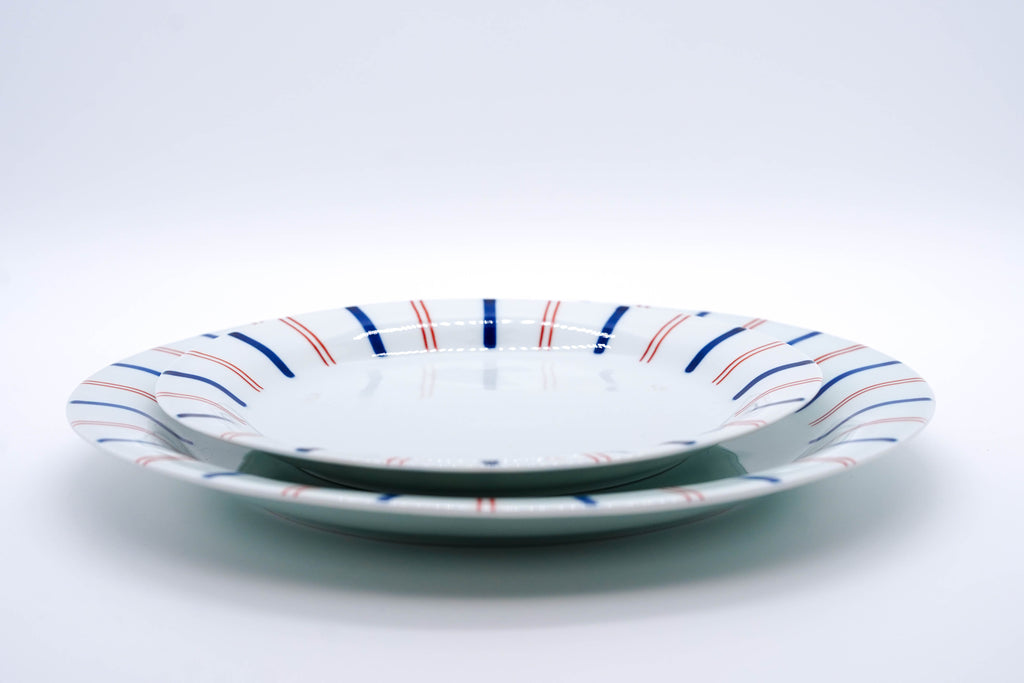 NATURE Plate, Stripe
