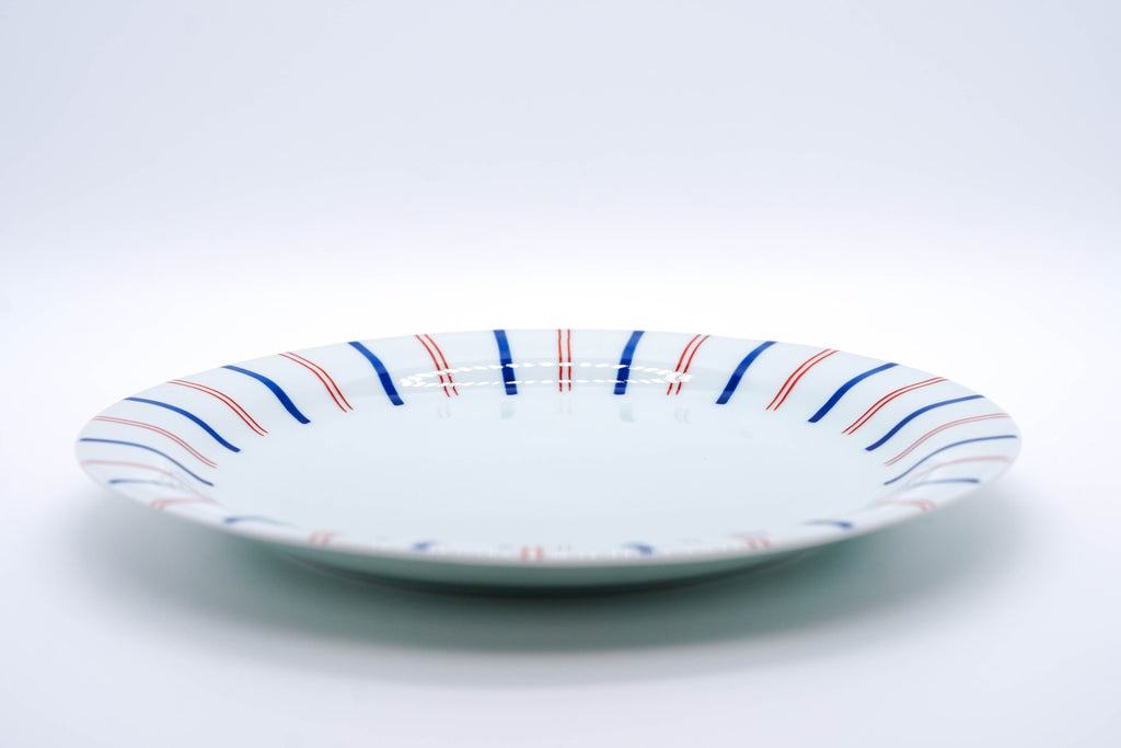 NATURE Plate, Stripe