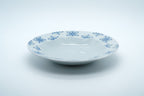 Kutani Ware Rim Pasta Plate, Snow Crystal