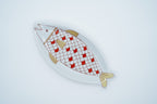 Kutani Ware Fish Shaped Plate