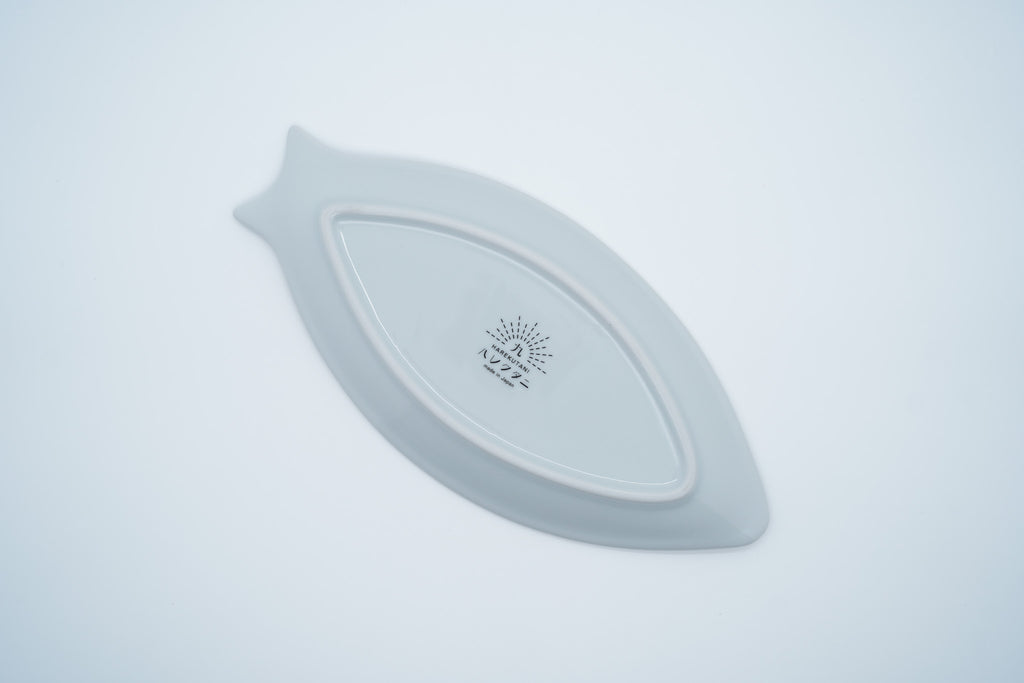 Kutani Ware Fish Shaped Plate