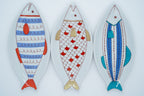 Kutani Ware Fish Shaped Plate