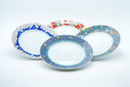 Kutani Ware Plate, Four Patterns