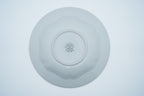 Kutani Ware Rim Pasta Plate, Snow Crystal