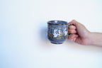 Kutani Ware Mug, Leaping Rabbit