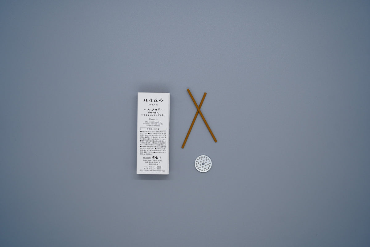 Ikadenshin Incense, Plumeria, 20 sticks