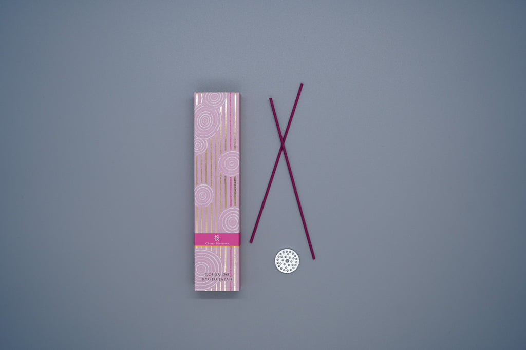Hyakurakukou Incense, Cherry Blossoms, 40 sticks