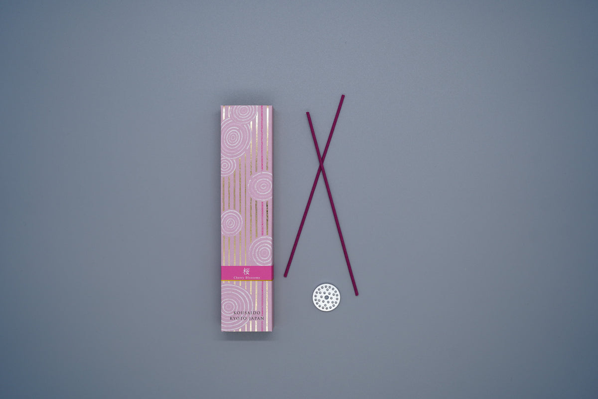 Hyakurakukou Incense, Cherry Blossoms, 40 sticks