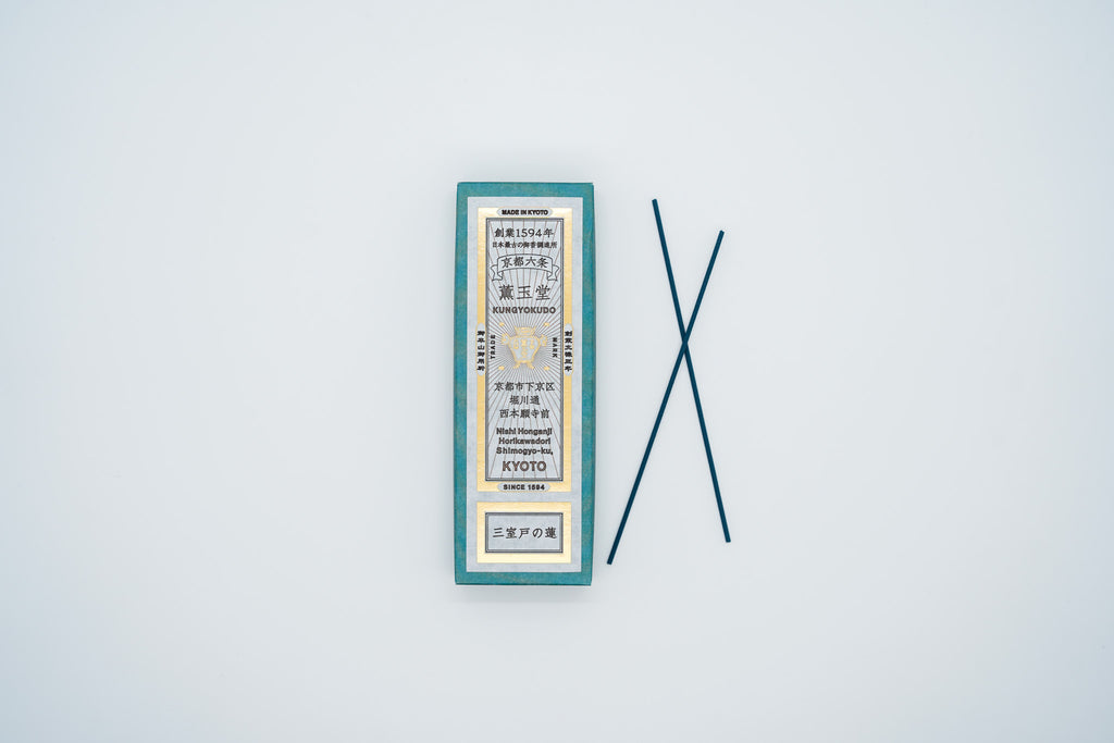 Lotus Flower, Mimurodo no Hasu Incense, 60 Sticks