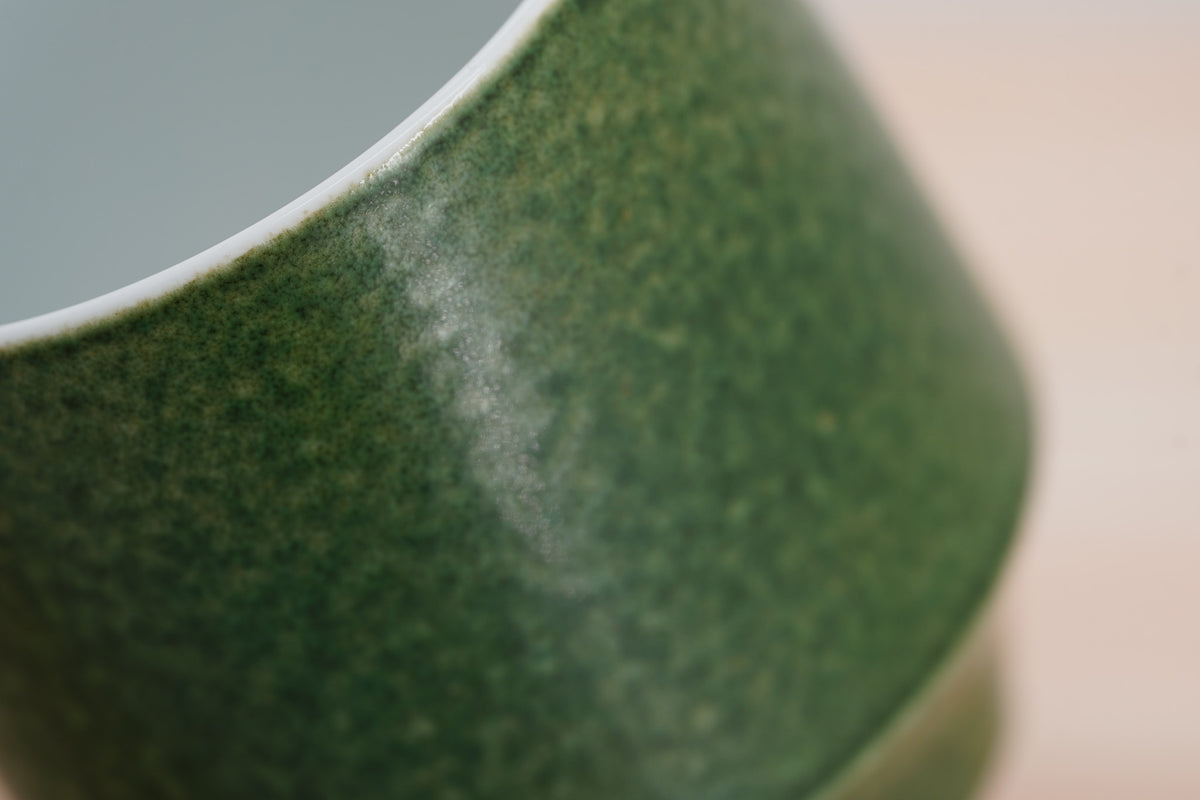 KOUSYUHAI Porcelain Cup, Green Irabo, 300ml