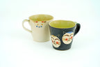 Banko Ware Mug, Couple Cats