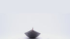 Crescent Moon incense or flower Pin