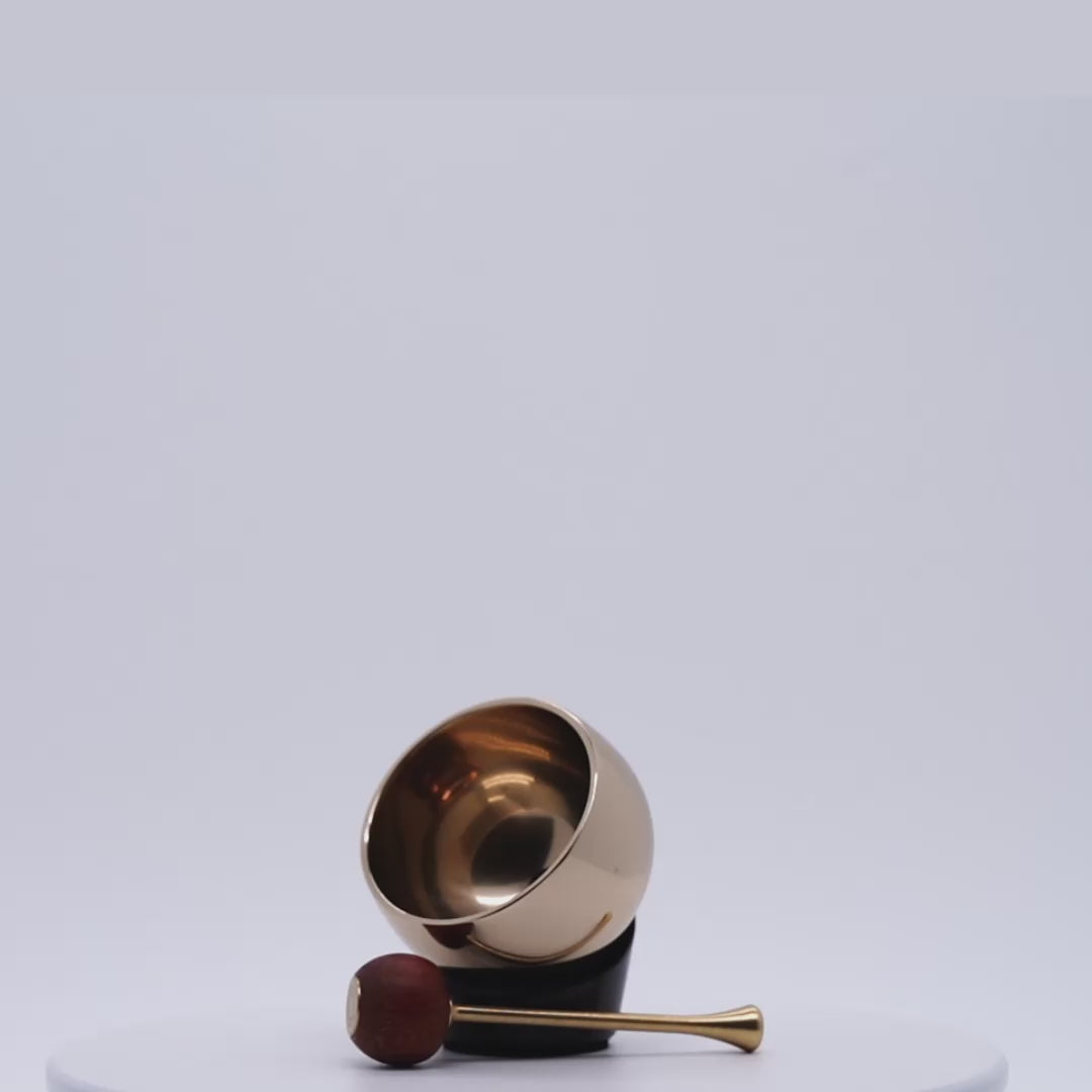 Astrolin dark bronze orin bell by Yamaguchi Kyujo sound video